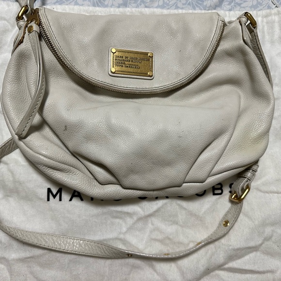 Marc Jacob’s Messenger Crossbody Double Flap Double Zipper Space - Picture 1 of 4